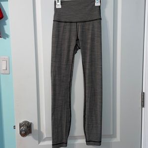 Striped lululemon leggings